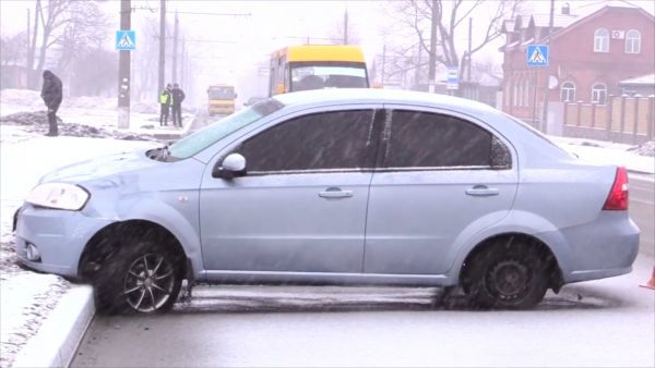 09.02.2018. ДТП. В Сумах на переходе сбили девушку