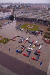 Надпись "Сумы 355" из автомобилей. 05.09.2010 