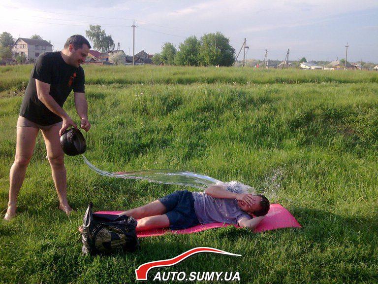 Под душем