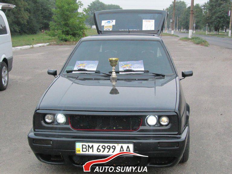 Кубок вместе с авто на Сумской земле