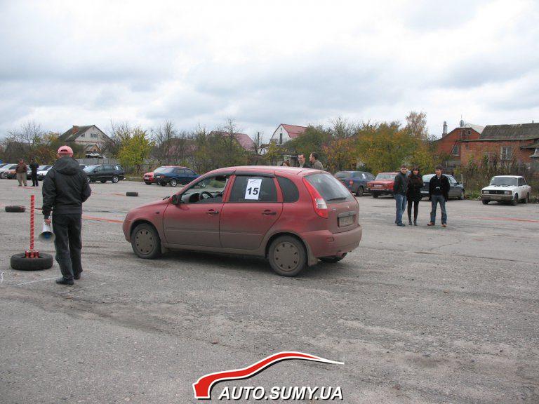 Будущий победитель на старте