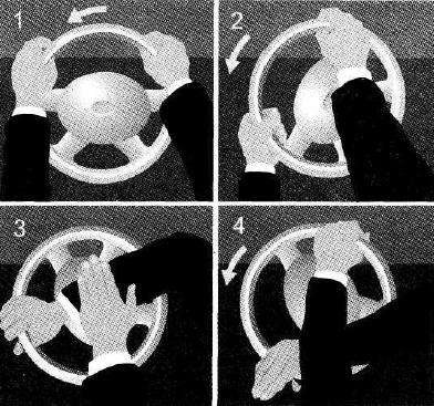 Как вращать руль