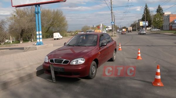 25.04.2017. ДТП. У Сумах таксист збив пішохода