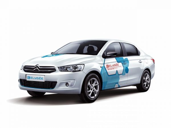 Седан Citroën C-Elysee стал серийным электромобилем