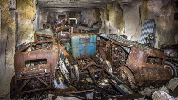 Во Франции нашли автомобильное убежище времен Второй мировой войны