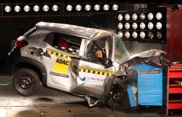 Пять автомобилей получили ноль звёзд в краш-тестах Global NCAP