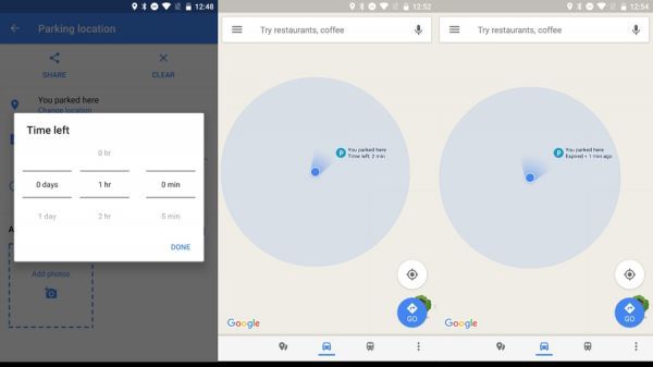 Обновленные карты Google помогут найти припаркованный автомобиль