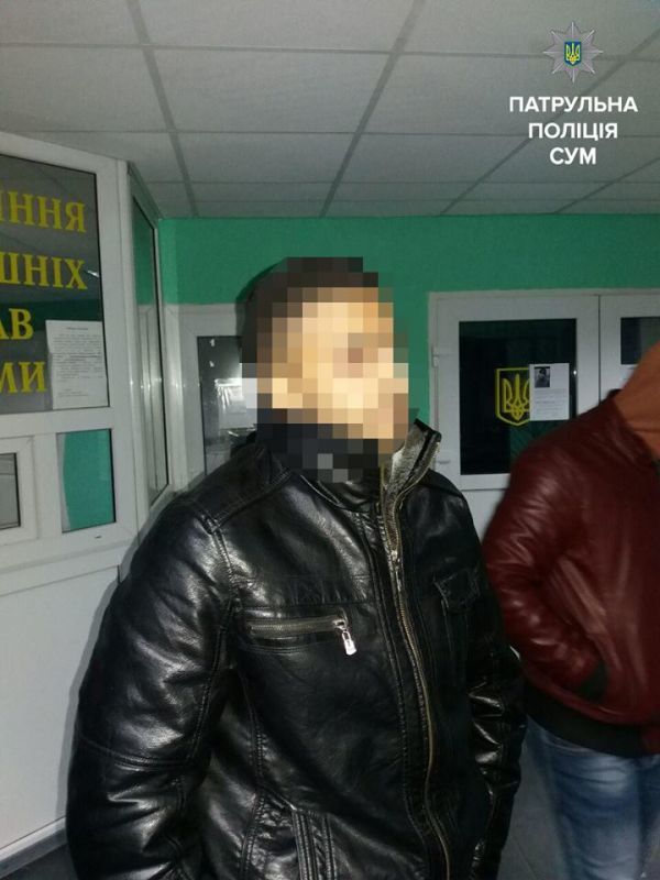 Пьяный иностранец ездил по Сумам