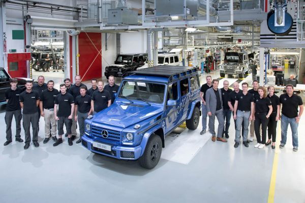 Mercedes выпустил 300-тысячный G500