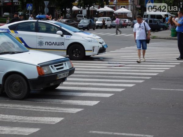 04.07.2016. В Сумах ДТП с участием полиции