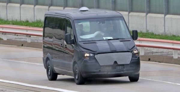 Прототип нового Mercedes-Benz Sprinter