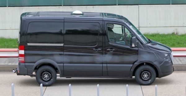 Прототип нового Mercedes-Benz Sprinter