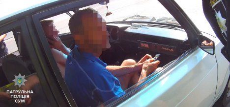 Сумские копы составили 5 админпротоколов на пьяного за рулем и автовладельца