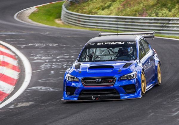 Subaru WRX STI получил звание самого быстрого седана Нюрбургринга